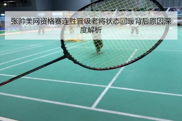 张帅美网资格赛连胜晋级老将状态回暖背后原因深度解析