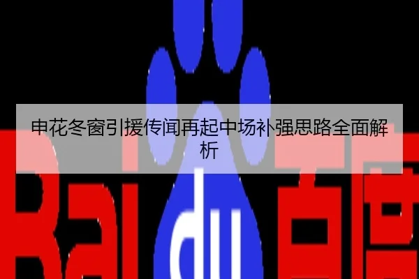 申花冬窗引援传闻再起中场补强思路全面解析
